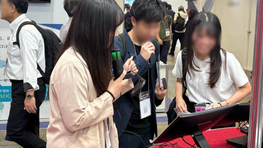 ブースでの対応6